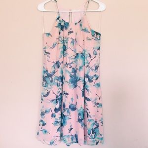 Pink Floral Dress